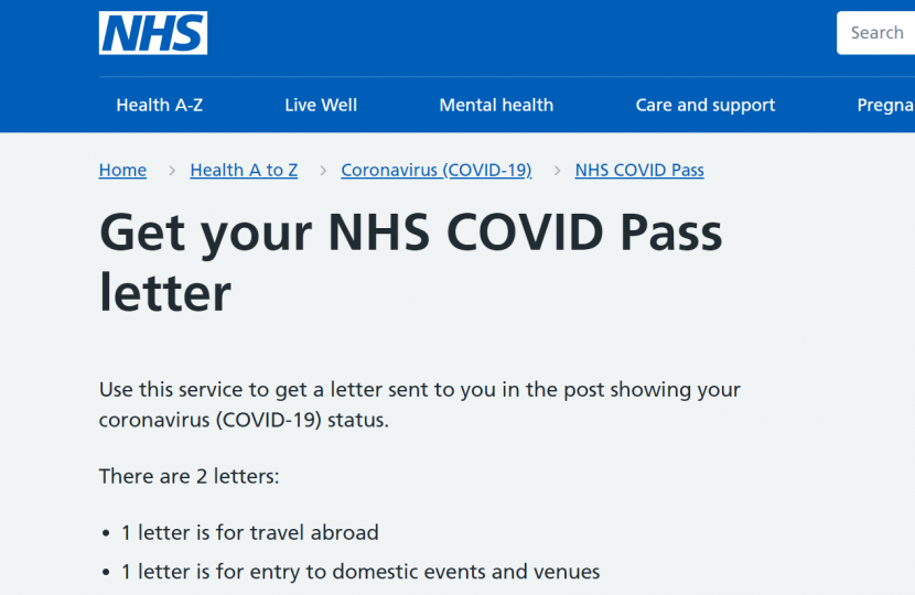 Covid pass 