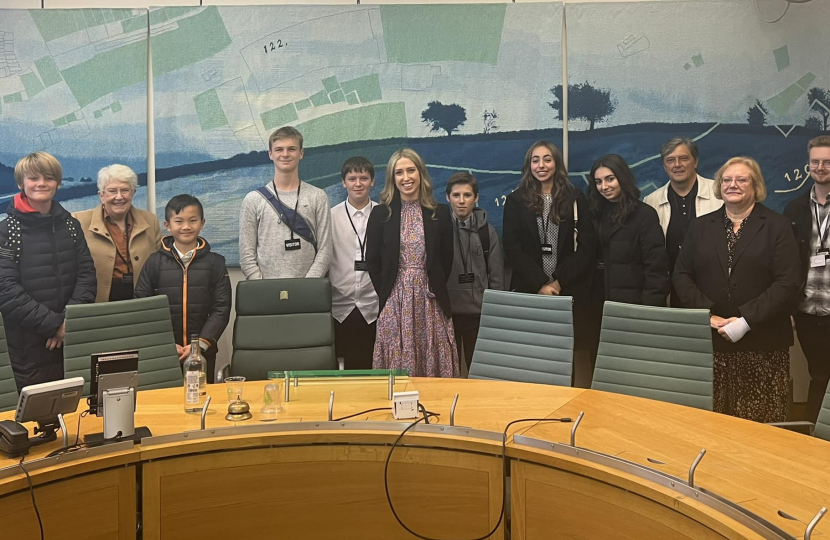 Sevenoaks Youth Council visit 